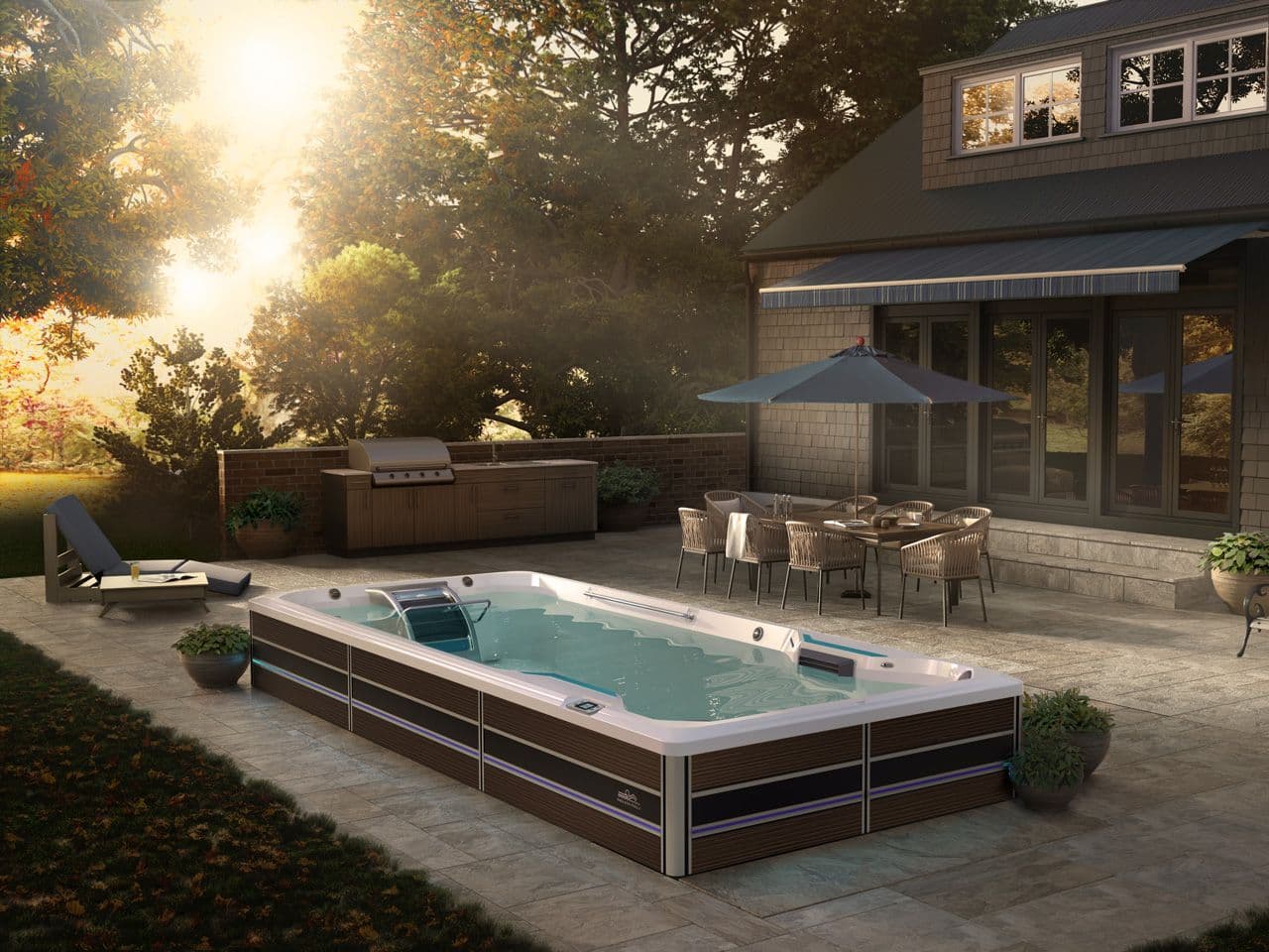 Swim Spa von Spa Solutions – Hochwertige Schweizer Qualität