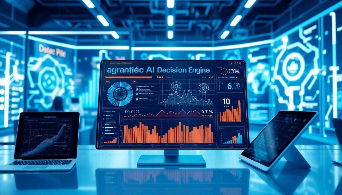 Visualize data insights with the AeroGenie AI decision engine for optimized analysis.
