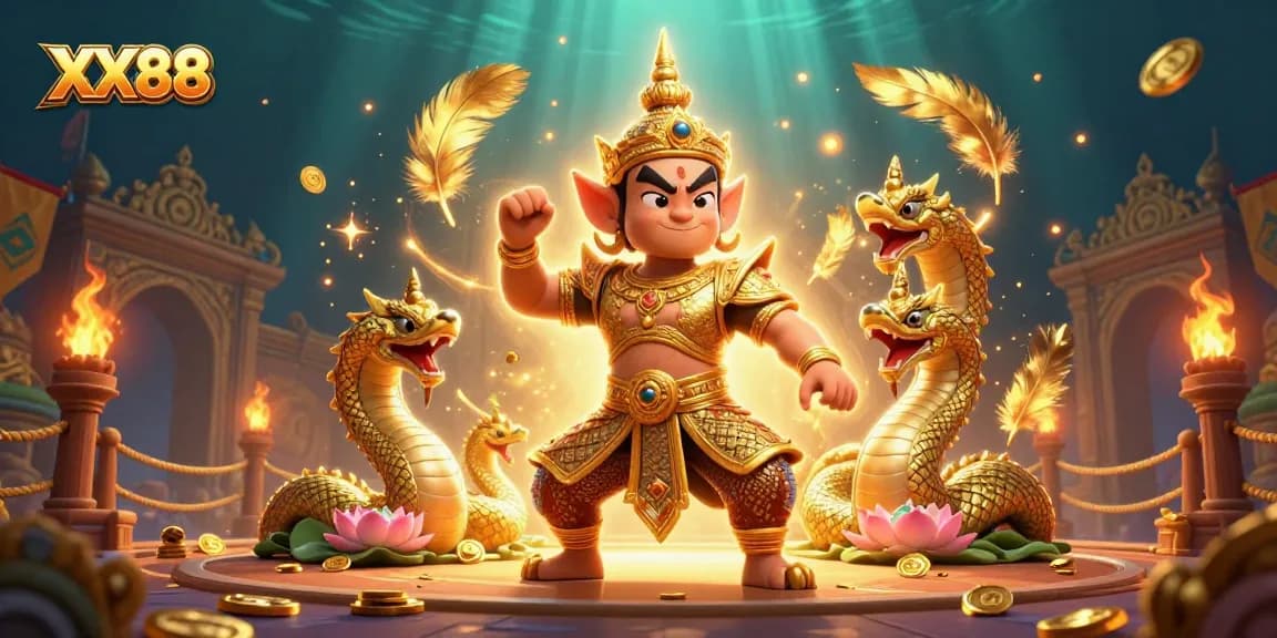 Engage with excitement in XX88's vibrant online casino experience, featuring thrilling 3D illustrations.