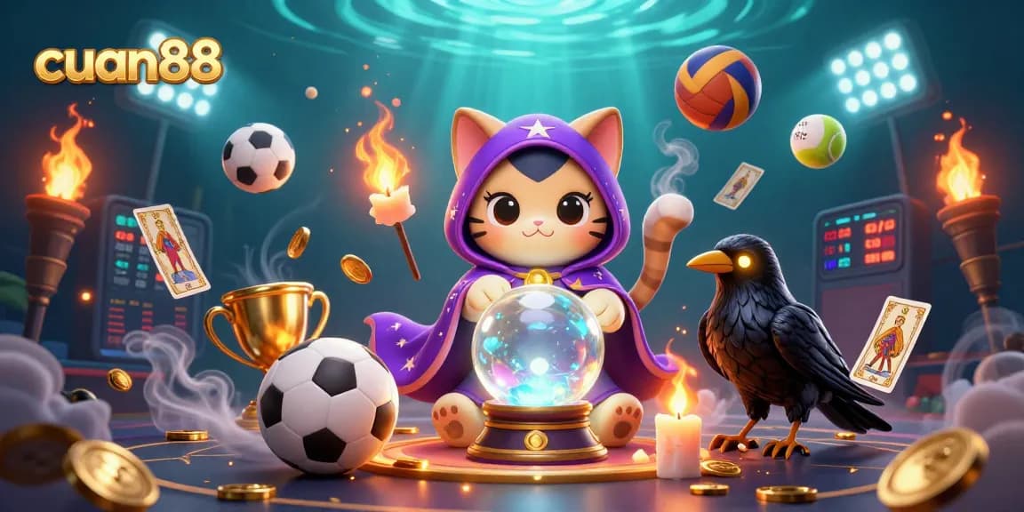 Taruhan di cuan88 dengan kucing mistis dan burung gagak di dunia kasino online.