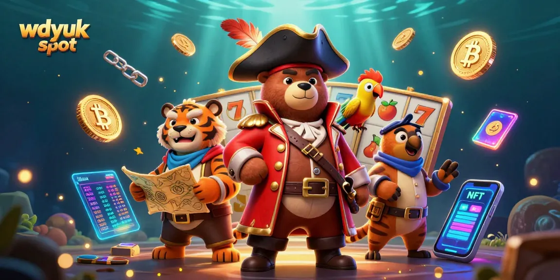 Play wdyuk slot and join a playful pirate adventure with vibrant casino elements.