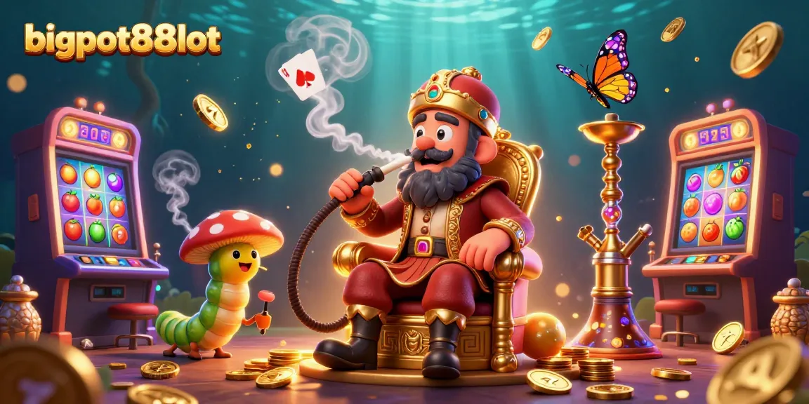 Menangkan permainan slot di bigpot88slot dengan karakter lucu dan simbol jackpot yang berkilau.