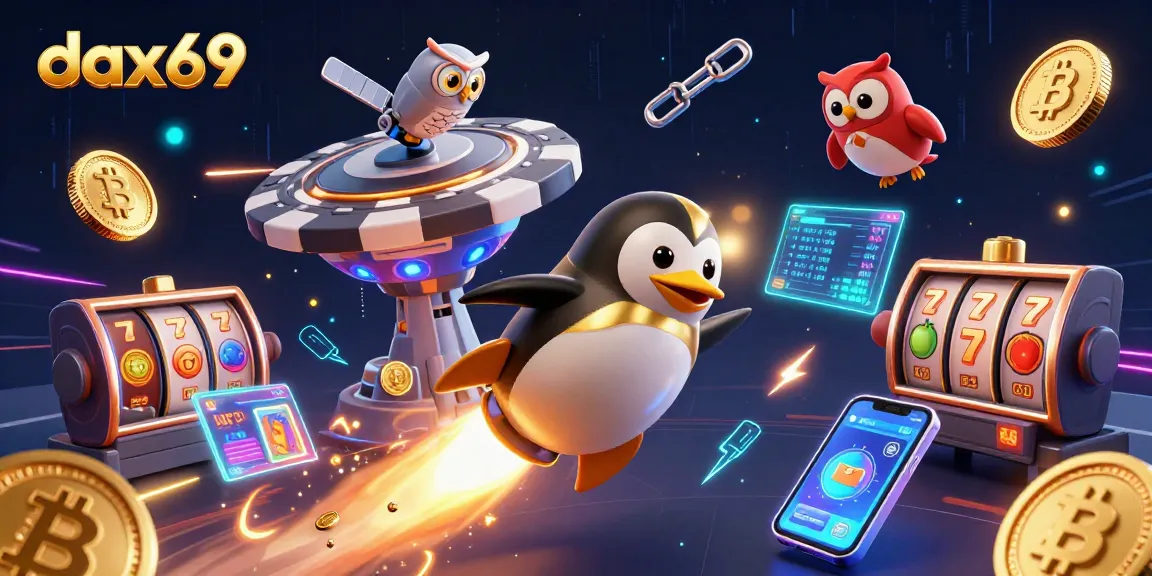 Dax69 memimpin penjelajahan perakitan slot dengan penguin emas dalam balapan menarik ke arah jackpot.