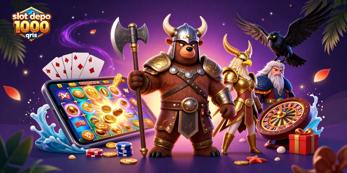 Menggandakan keuntungan melalui slot depo 1000 qris dengan permainan slot berpeluang tinggi.