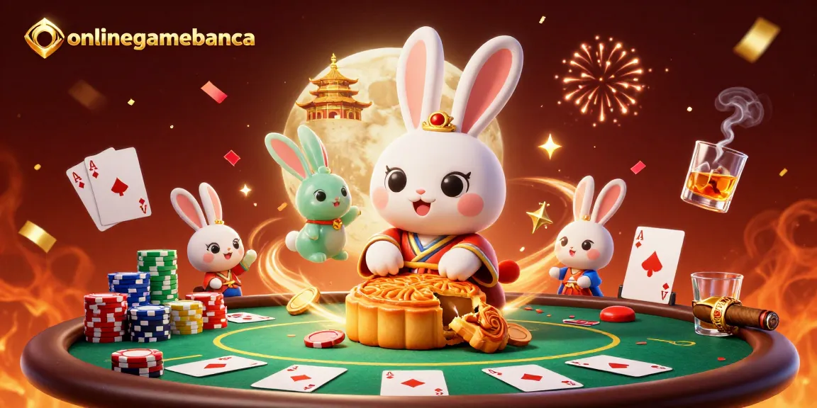 Experience the thrill of onlinegamebanca with this vibrant 3D digital illustration showcasing an exciting poker scene.