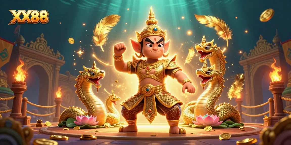Engage with excitement in XX88's vibrant online casino experience, featuring thrilling 3D illustrations.