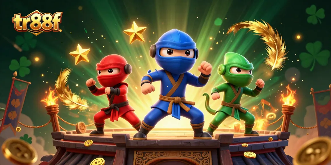 Experience thrilling action with tr88f’s ninja chameleon team in a dynamic casino setting.