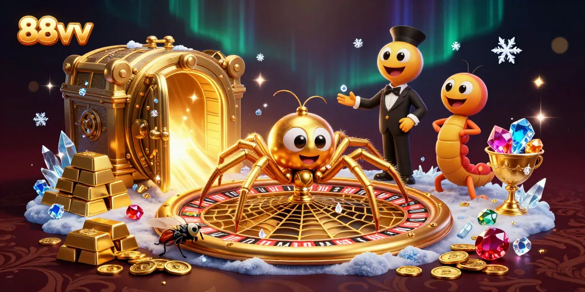 Experience the thrills of 88vv with a vibrant casino scene featuring animated elements and exciting gameplay.
