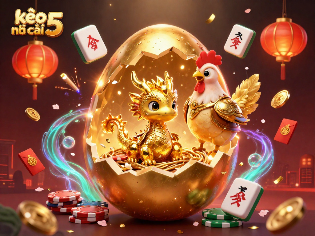 Experience thrilling wins with kèo nhà cái 5 as a golden dragon guards your lucky poker chips.