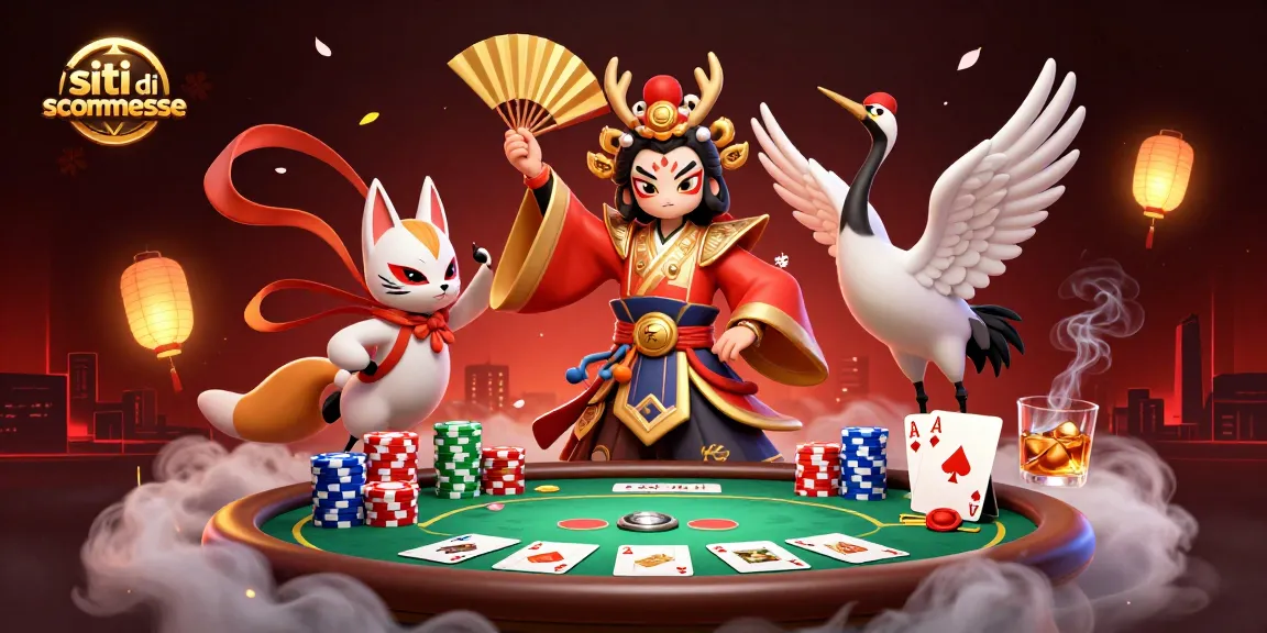 Siti di scommesse: scommettendo con stile grazie a un kabuki guerriero e maschere giapponesi.