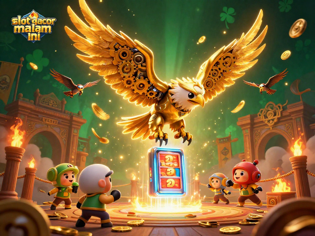 Experience thrilling gameplay with slot gacor malam ini and an ultra-detailed casino adventure scene.