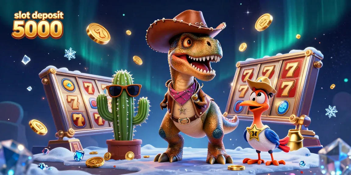 Engage with slot deposit 5000 gains from exciting 3D characters and vibrant casino elements