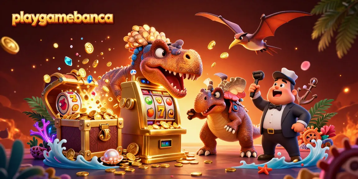 Experience vibrant winnings with playgamebanca in a lively jackpot scene filled with excitement.