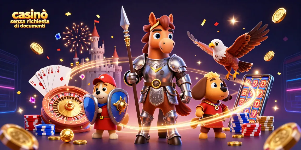 Gioca in un casinò senza richiesta di documenti con personaggi fantastici e giochi emozionanti.