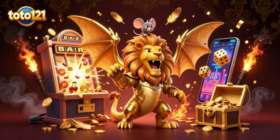 Play thrilling slots at toto121 with a roaring chimera and spectacular jackpot animations.