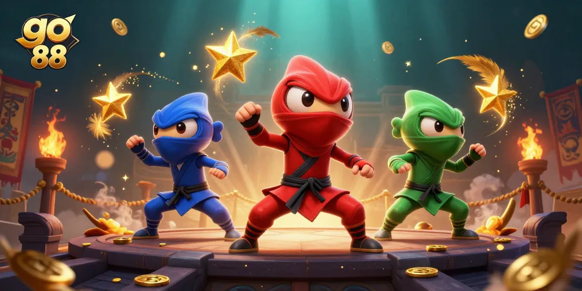Spark winning strategies at go 88 with a dynamic casino scene full of vibrant 3D action and excitement.