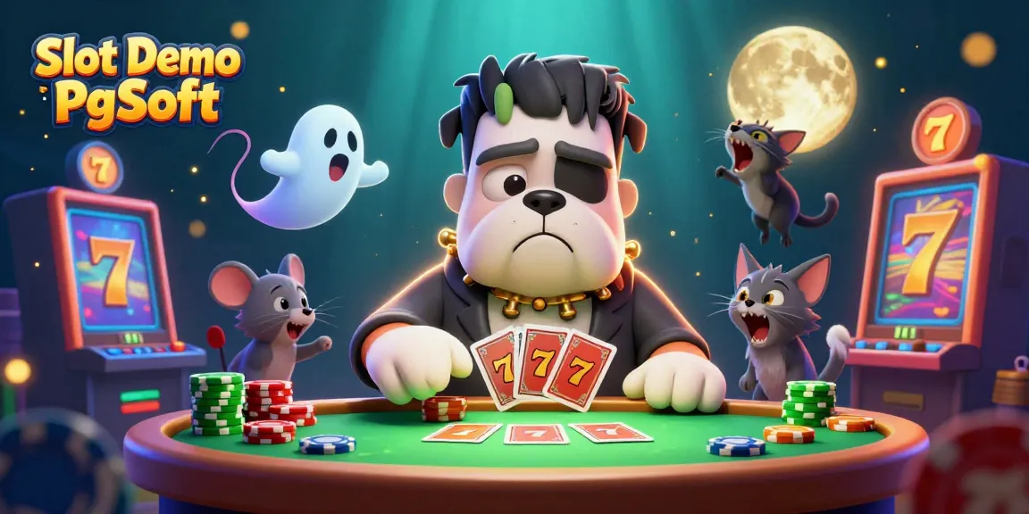 Engage with Slot Demo Pg Soft while enjoying vibrant slot machines and whimsical characters.