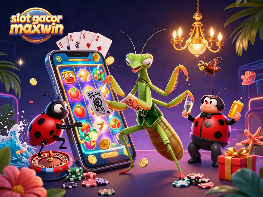 Experience thrilling spins with slot gacor maxwin while enjoying vibrant casino visuals and dynamic characters.