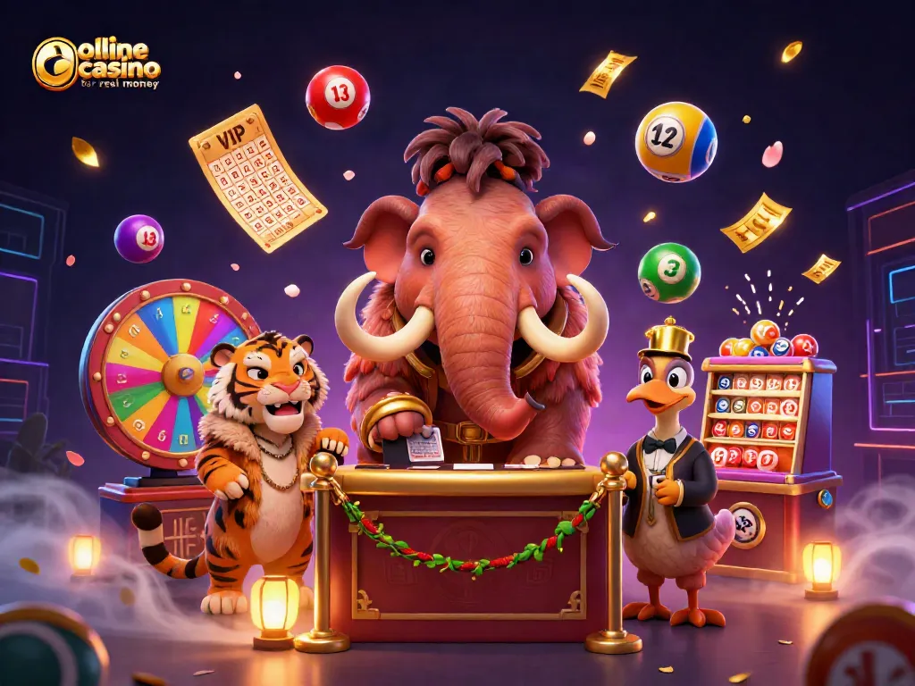 Join the fun at an online casino for real money with lively characters and exciting game elements!