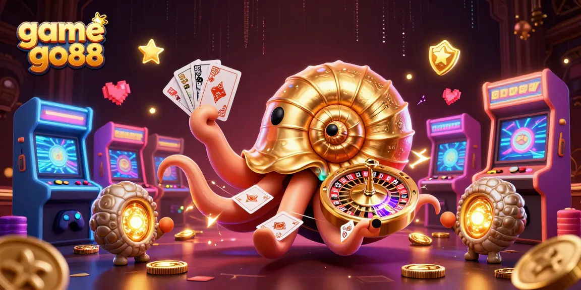 Play exciting game go88 with a 3D nautilus roulette wheel and vibrant gaming elements.