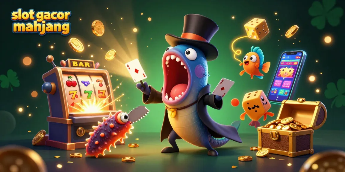 Experience the excitement of slot gacor mahjong with dynamic jackpot scenes and colorful casino elements.