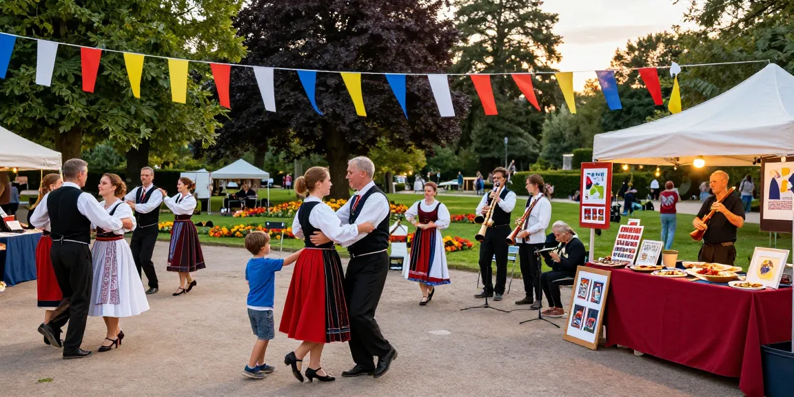 M98 ล๊อตเว็บตรง 2026 celebrated at a vibrant Breton cultural festival showcasing local crafts and performances.