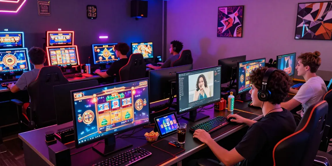 Slot MPO players enjoying an exciting online gaming experience with vibrant graphics and engaging atmosphere.