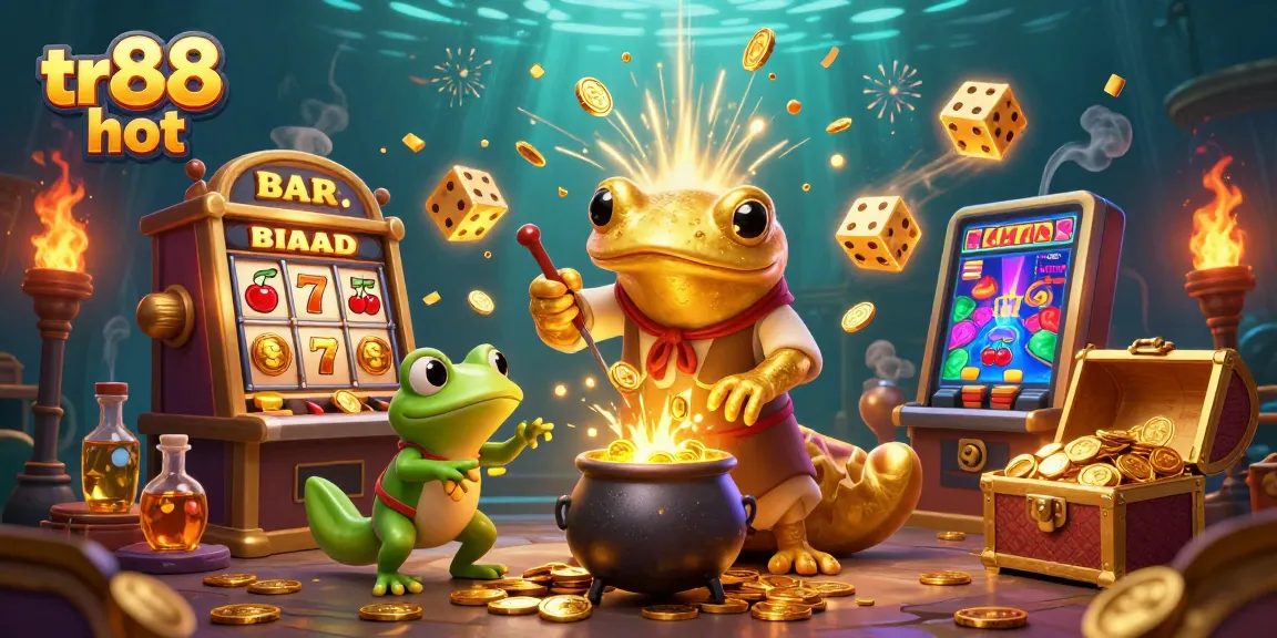 Experience winnings and excitement at tr88 hot with a vibrant jackpot featuring dynamic casino elements.