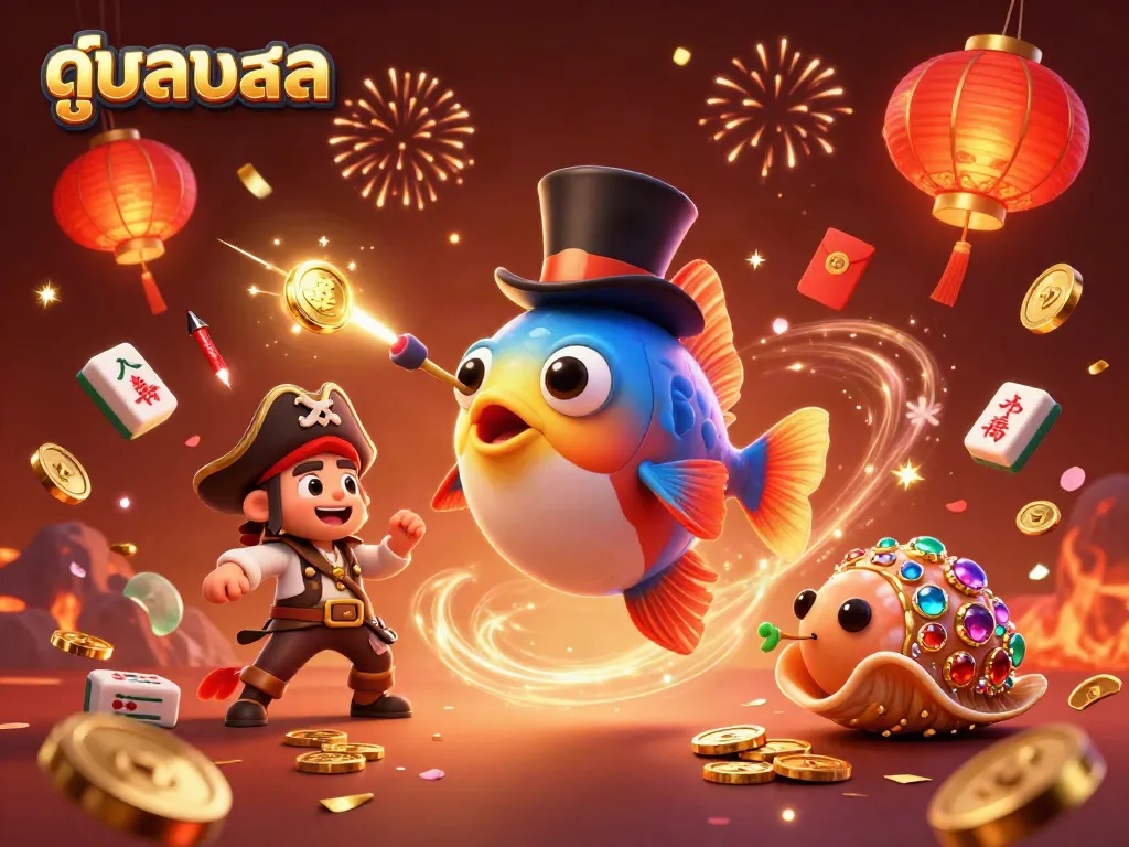 Experience thrilling ดูบอลสด with vibrant 3D characters and dynamic gambling elements creating excitement.