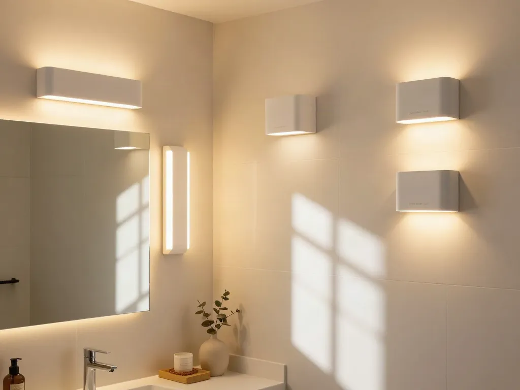 Aplice LED baie moderne pentru iluminat eficient și estetic, oferind soluții locale de iluminat