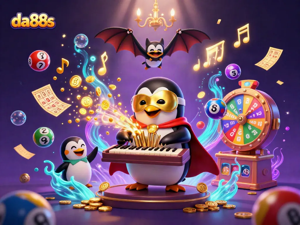 Engage in thrilling gaming experiences with da88s, featuring dynamic 3D casino elements and vibrant golden rewards.