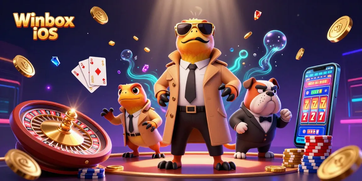 Engage with Winbox iOS while enjoying the vibrant casino scene filled with thrilling elements.