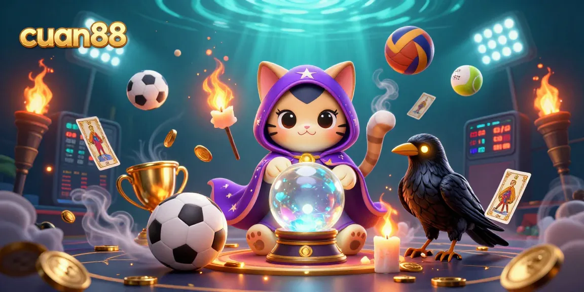 Taruhan di cuan88 dengan kucing mistis dan burung gagak di dunia kasino online.