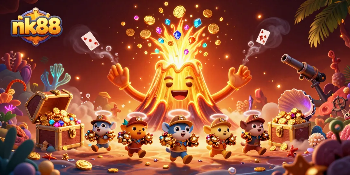 Experience thrilling jackpots and treasures at nk88 with a vibrant underwater casino adventure.
