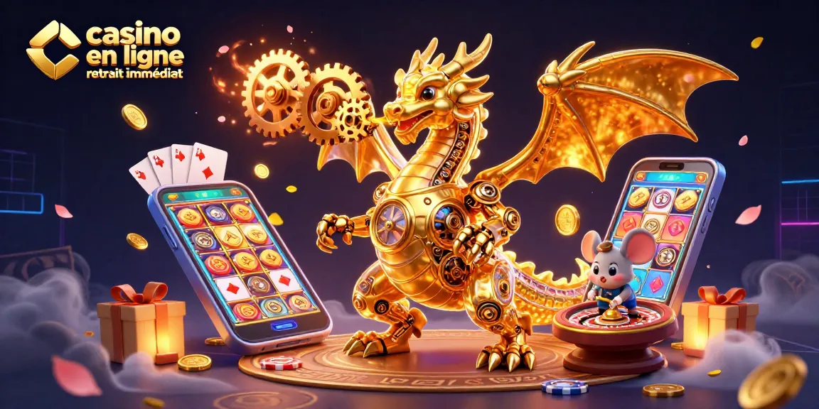 Casino en ligne retrait immédiat : dragons et jeux d'argent en scène dynamique