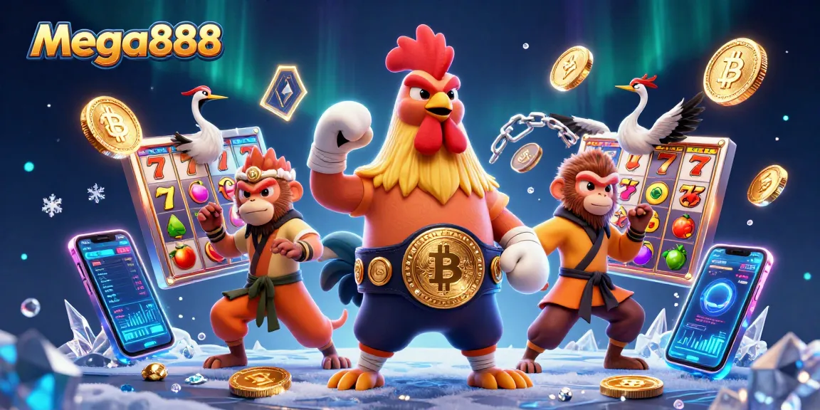 Experience exciting gameplay with mega888 featuring vibrant characters and dynamic slot elements in a thrilling casino scene.